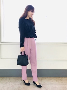 はるなさん(レディース・159cm)の冬コーディネート