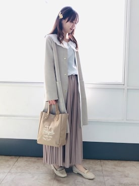 はるなさん（レディース・159cm）の冬コーディネート