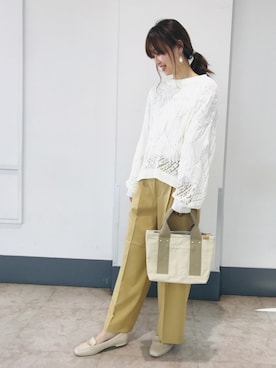 はるなさん（レディース・159cm）の春コーディネート