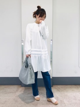 はるなさん（レディース・159cm）の春コーディネート