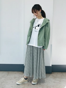 はるなさん（レディース・159cm）の春コーディネート