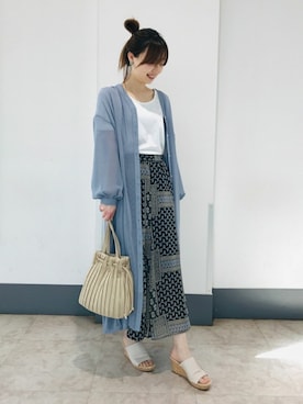 はるなさん（レディース・159cm）の春コーディネート