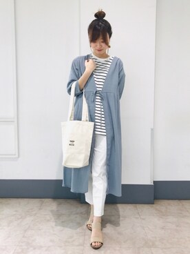 はるなさん（レディース・159cm）の春コーディネート