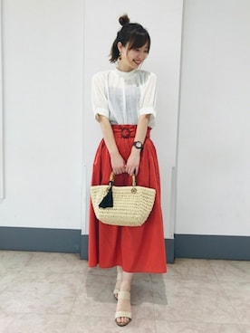 はるなさん（レディース・159cm）の春コーディネート