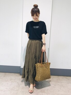 はるなさん（レディース・159cm）の春コーディネート