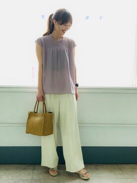 はるなさん（レディース・159cm）の夏コーディネート