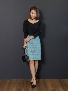 NBB STAFF03さん（レディース・163cm）の春コーディネート