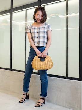 NBB STAFF03さん（レディース・163cm）の夏コーディネート