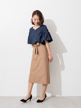 NBB STAFF03さん（レディース・163cm）の夏コーディネート