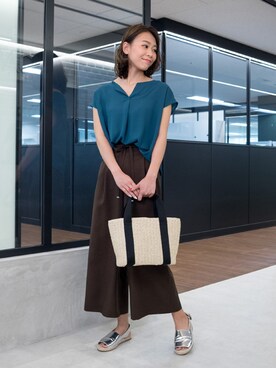 NBB STAFF03さん（レディース・163cm）の夏コーディネート