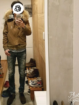 yujiさん（メンズ・176cm）の冬コーディネート