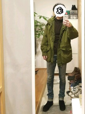 yujiさん（メンズ・176cm）の冬コーディネート