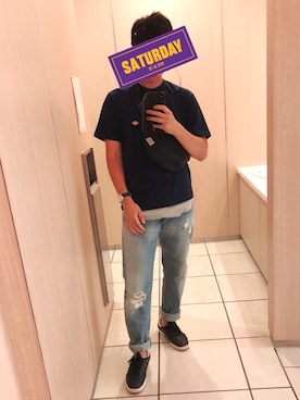 TKさん（メンズ・180cm）の夏コーディネート