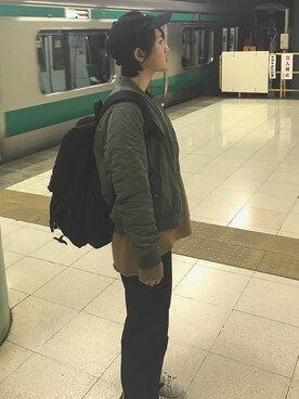 cha  !さん（レディース・165cm）の春コーディネート