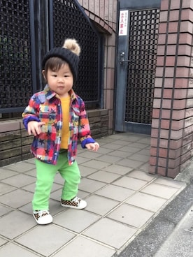 あかねくん&たっくんさん（キッズ・80cm）の秋コーディネート