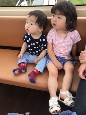 あかねくん&たっくんさん(キッズ・90cm)の夏コーディネート