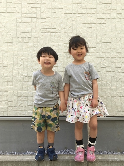 あかねくん たっくん Osamu Goodsのtシャツ カットソーを使ったコーディネート Wear