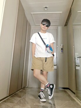 「travel」｜Shiang Chungさん（メンズ・165cm）の秋コーディネート