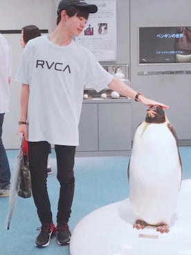 「Penguin（ペンギン）のアイテム」を使った、のりさん（メンズ・174cm）の夏コーディネート
