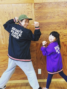 「buddy（バディ）のアイテム（ジャケット/アウター）」を使った、macciさん（レディース・160cm）の冬コーディネート