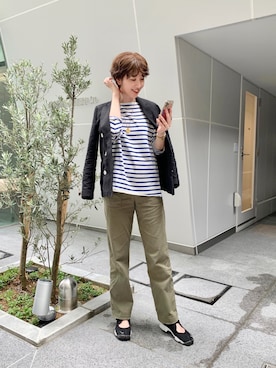「SOKO（ソコ）のアイテム」を使った、GOTOU_171cmさん（レディース・171cm）の春コーディネート