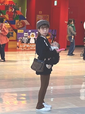 「MIYAO（ミヤオ）のアイテム」を使った、komaさん（レディース・150cm）の秋コーディネート