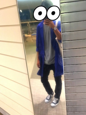 「common.（コモン）のアイテム（バッグ）」を使った、れいさん（メンズ・179cm）の秋コーディネート