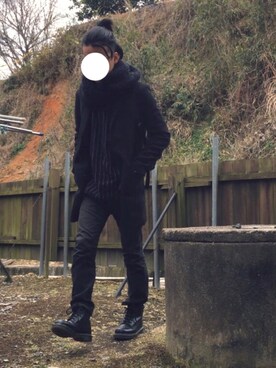 Mihaさん(メンズ・170cm)の冬コーディネート