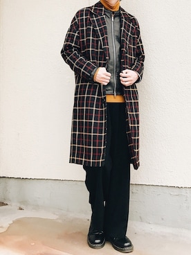 よしおさん（メンズ・175cm）の冬コーディネート