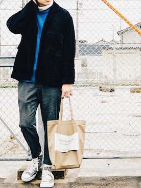 よしおさん(メンズ・175cm)の冬コーディネート