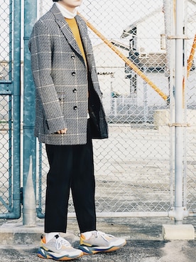 よしおさん（メンズ・175cm）の冬コーディネート