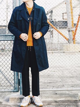 よしおさん（メンズ・175cm）の冬コーディネート