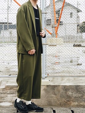 よしおさん（メンズ・175cm）の春コーディネート