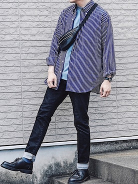 よしおさん（メンズ・175cm）の春コーディネート