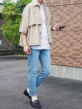 よしおさん（メンズ・175cm）の夏コーディネート