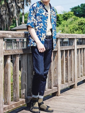 よしおさん（メンズ・175cm）の夏コーディネート