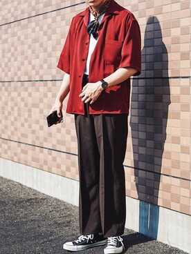 よしおさん(メンズ・175cm)の夏コーディネート