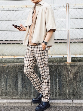 よしおさん(メンズ・175cm)の夏コーディネート