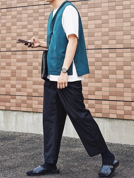 よしおさん(メンズ・175cm)の夏コーディネート