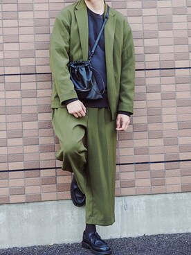 よしおさん（メンズ・175cm）の冬コーディネート