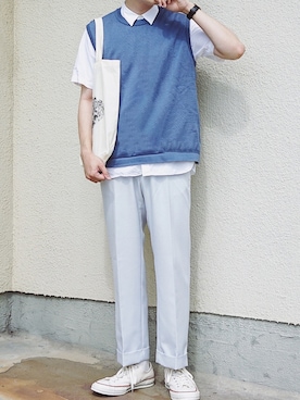 よしおさん（メンズ・175cm）の夏コーディネート