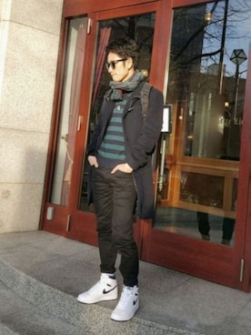 ジェロニモさん(メンズ・170cm)の冬コーディネート