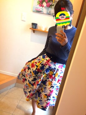 ゆみちょりさん(レディース・161cm)の春コーディネート