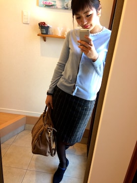 ゆみちょりさん(レディース・161cm)の春コーディネート