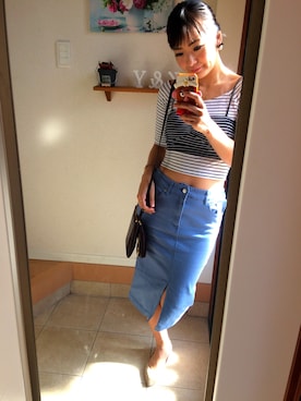 ゆみちょりさん(レディース・163cm)の春コーディネート