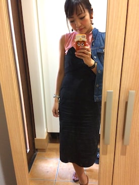 ゆみちょりさん（レディース・163cm）の春コーディネート