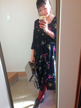 ゆみちょりさん（レディース・163cm）の秋コーディネート