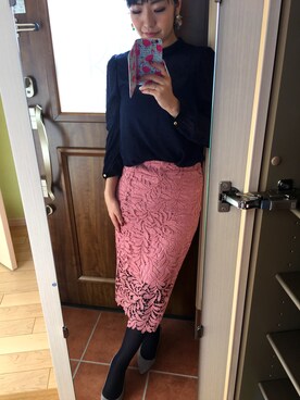 ゆみちょりさん(レディース・163cm)の冬コーディネート