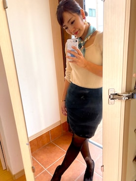 ゆみちょりさん（レディース・163cm）の秋コーディネート