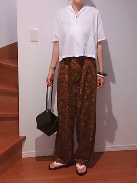 小太郎♡さん（レディース・166cm）の夏コーディネート